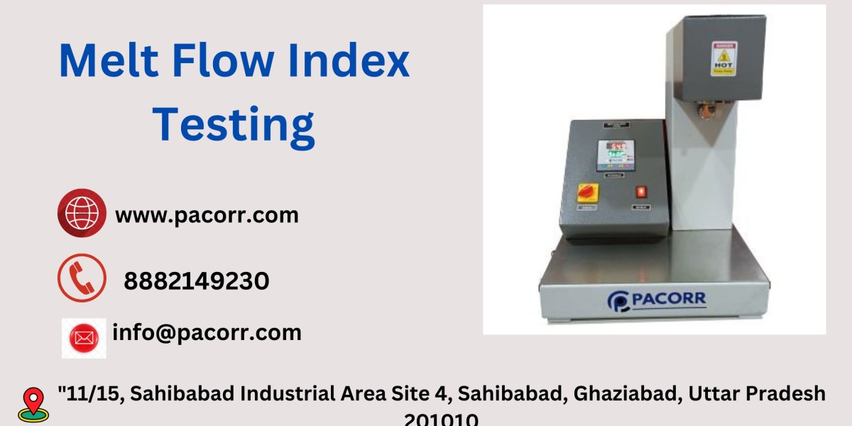 The Role of Melt Flow Index Tester in Reducing Production Costs