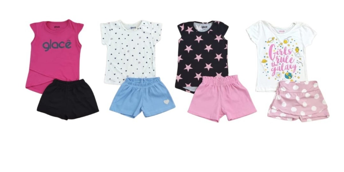 Conjunto Infantil Kukie Verão Com Saia E Blusa Sol Parcelamento sem juros