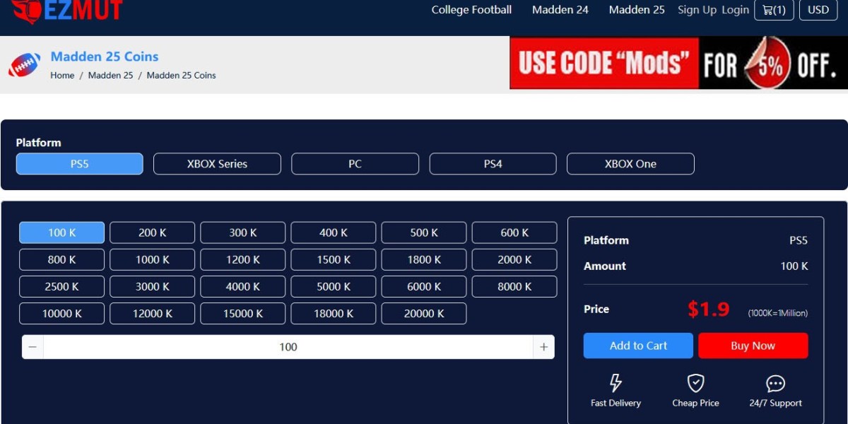 Why Players Can Buy Cheap Madden 25 Coins On Ezmut